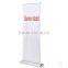 Expo aluminum 80/85*200cm roll up banner stand, heavy water drop roll up stand, wide base roll up banner