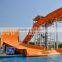 Big skate fiberglass water slide for sale