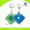 Custom cheap good quality China cute shaped keychain tape measure