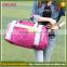 Promotion nylon reusable sport meash bag sport gym bag traveler bag