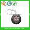 rubber mini hockey puck Keychain