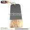 black dahlia slate wood cheese board