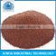 high blasting speed specific weight 4.1 garnet sand abrasive used for sand blasting in rubber
