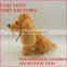 25cm Brown Animal Toy Realistic Plush Toy Dog