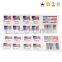 Various Permanent Adhesive Recycled Stickers