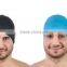 Hot Sale Fashion Adult Swimming Cap PU Coating Cover Waterproof Man Woman Swim