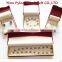 Factory direvt sale high quality luxury purple paper jewelry box