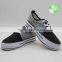 oem fashion canvas shoes with rubber sole
