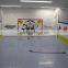 White PVC 16' x 8' Hockey/Lacrosse Tarp From 18oz Vinyl