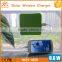 2015 Christmas gift green energy solar bag/paly solar power bank/outdoor solar phone charger