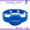 TK4100 Bracelets Customized TK4100 RFID PVC Wristbands