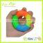 4 colors mixed 7.8cm Silicone massage point massage hand grip ring