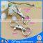 Q-1325 twisted snap hooks dog leash hook ,silver samll size hardware accessory