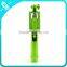 2016 OEM wholesaler cable selfie stick with foldable handle for mobile phone