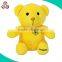 Hot sale custom talking teddy bear plush toy with music factory supply