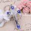 2016 new design wholesale key chain 3-colors big St. Benedict metal crucifix key chain cross key holder