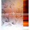 deep acid etched pattern glass for sliding door glass