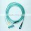 Chinese high quality 8 cores MTP to LC fiber optic patch cord
