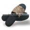 2015 New style print cloth close toe hotel slipper, high-grade slipper