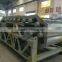Heavy duty wear resistant slat chain conveyor for bulk material handling