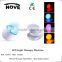 2016 3 color LED light therapy , color photon ultrasonic beautiful skin instrument for home use