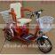 Adult 3 Fat Wheel Electric Bicycle/Trike With Lithium Battery Inside