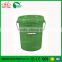 5 gallon plastic construction bucket 20 L plastic white pail
