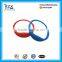 Luxury logo printing silicon proximity rfid festival wristband