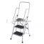 High quality 4 Step Folding ladder Safety Handrail Rail