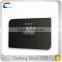 Good qualitity customized etched and filling color matte black metal card