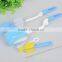 t pp/nylon baby bottle brush + pacifier clean brush set