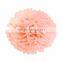 10" Orange Tissue Paper Flowers Pom Poms for Wedding Party Decoration