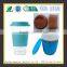 Soft safety durable silicone coffee lid, silicone coffee mug lid, silicone coffee cup lids