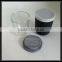 Chinese Supplier Small Round Glass Candle Holder With Marble Lid 90ml