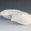 Leaf Shape White Porcelain Casserole With Iron Rack
