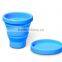 Janpan&Korea fashion portable fold silicone mugs