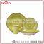 Buffet used unbreakable dinnerware plastic cutlery dinner plates for resturant cheap melamine dinnerware