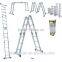 Leapair 12.5ft 3X4 Heavy Duty Multi Purpose Folding Step Ladder Aluminum