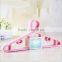 6pcs Pink&white Plastic Hanger/manufacturer OEM 6pcs Two Color Plastic Hanger in Factory Price