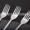 High quality Silver Stainless Steel Cake Fruit Forks fully stock