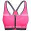 OEM hot selling high quality ladies double layers seamless sports yoga running bra for women girls underwear