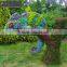 Outdoor OEM artificial boxwood topiary milan animated sculpture for park decoration
