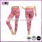 Retails or wholesale available customized made service sublimation printed women yoga leggings for women