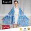 Custom New Design Fashionable Digital Print Silk & Cashmere Shawl