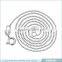 Yiwu Factory Pure Necklace 925 Sterling Silver Chain