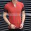 2016 new design slim fit soft polyester /cotton blend fashion men polo shirt wholesale