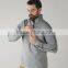Wholesale Custom Long Sleeve Sweatshirt Blank Quarter Zip Sweatshirt for Men