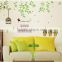 Tree Branches Birds Cage Wall Stickers Mural Wallpaper Vinyl Art Home Decor