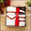 Wholesale gift basket gift boxes for towel Handmade cake towel wedding favor towel box packaging