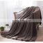 2015 Hot Sale 100% Polyester China Factory Bedding Set Twin King Full Queen Size Thick Solid Coral Fleece Blanket